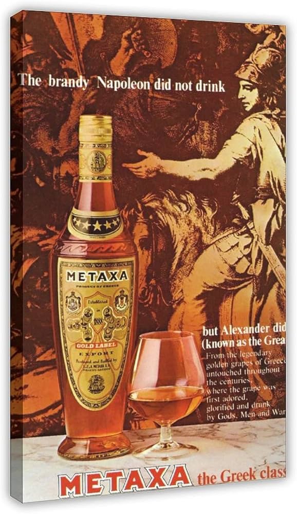 Пару постеров старой рекламы алкоголя. Бренди Metaxa Пару постеров старой рекламы алкоголя. Бренди Metaxa История,Алкоголь,Крепкие напитки,Реклама