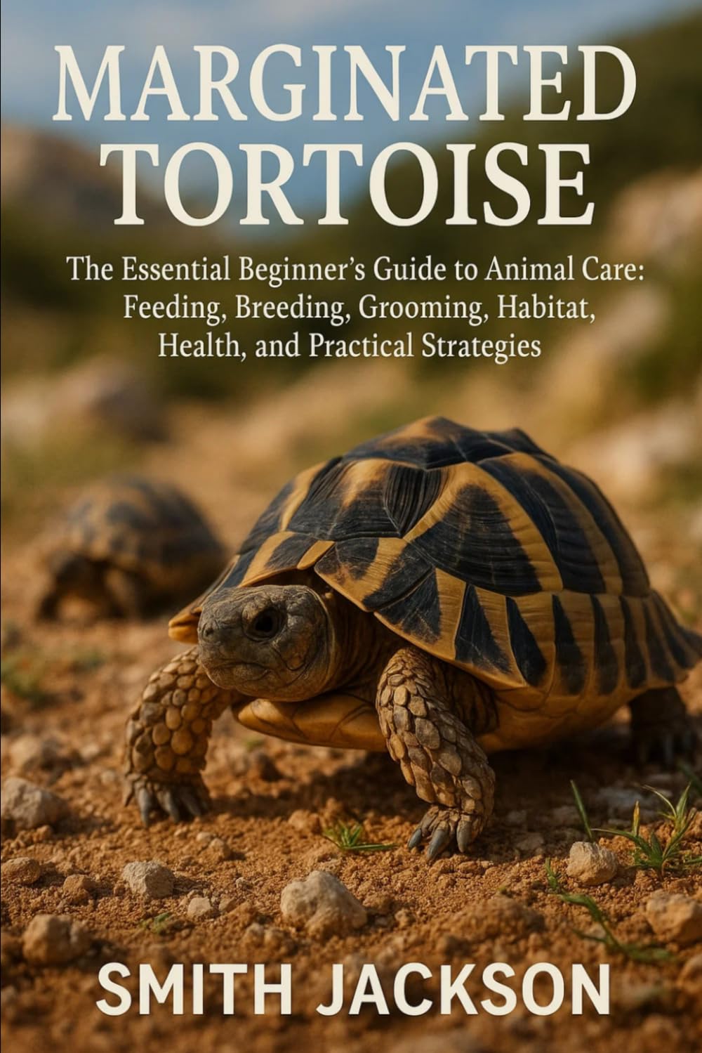 MARGINATED TORTOISE: The Essential Beginner’s Guide to Animal Care: Feeding, Breeding, Grooming, Habitat, Health, and Practical Strategies