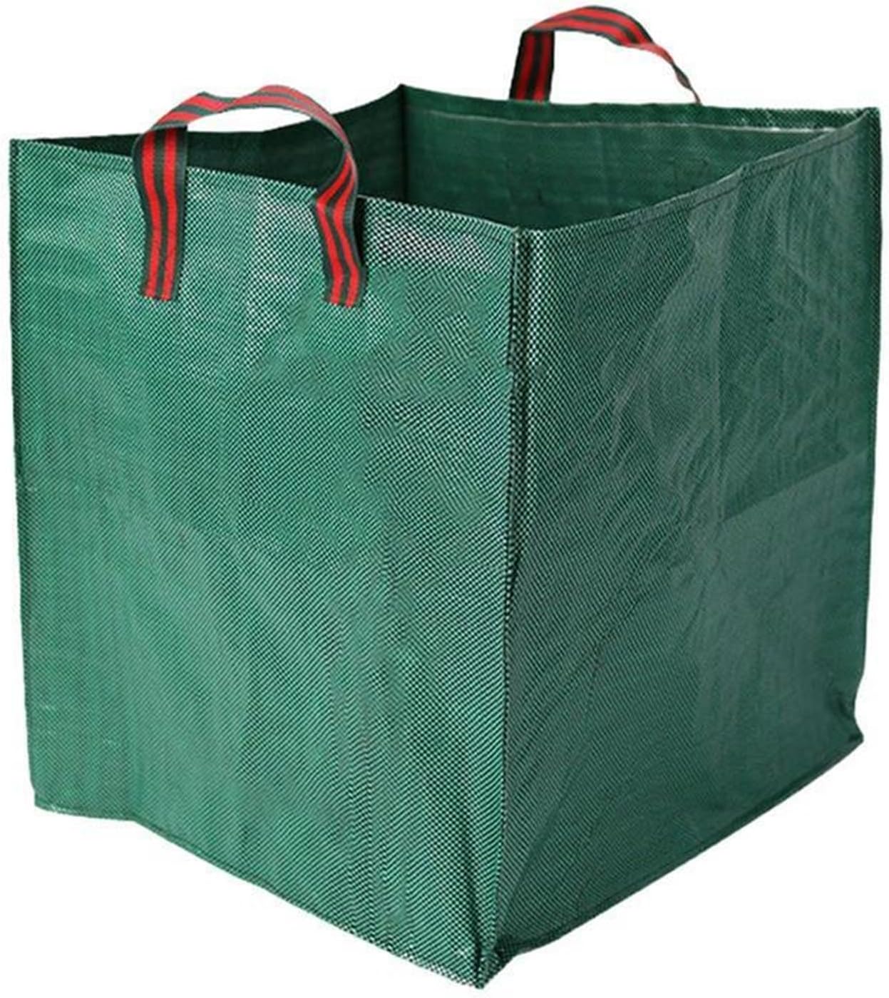 Garden Waste Bag Large Capacity Garden Bag Reusable Waterproof Leaf Sack Storage Collection Container For Garden Yard(125L 50x50x50cm)