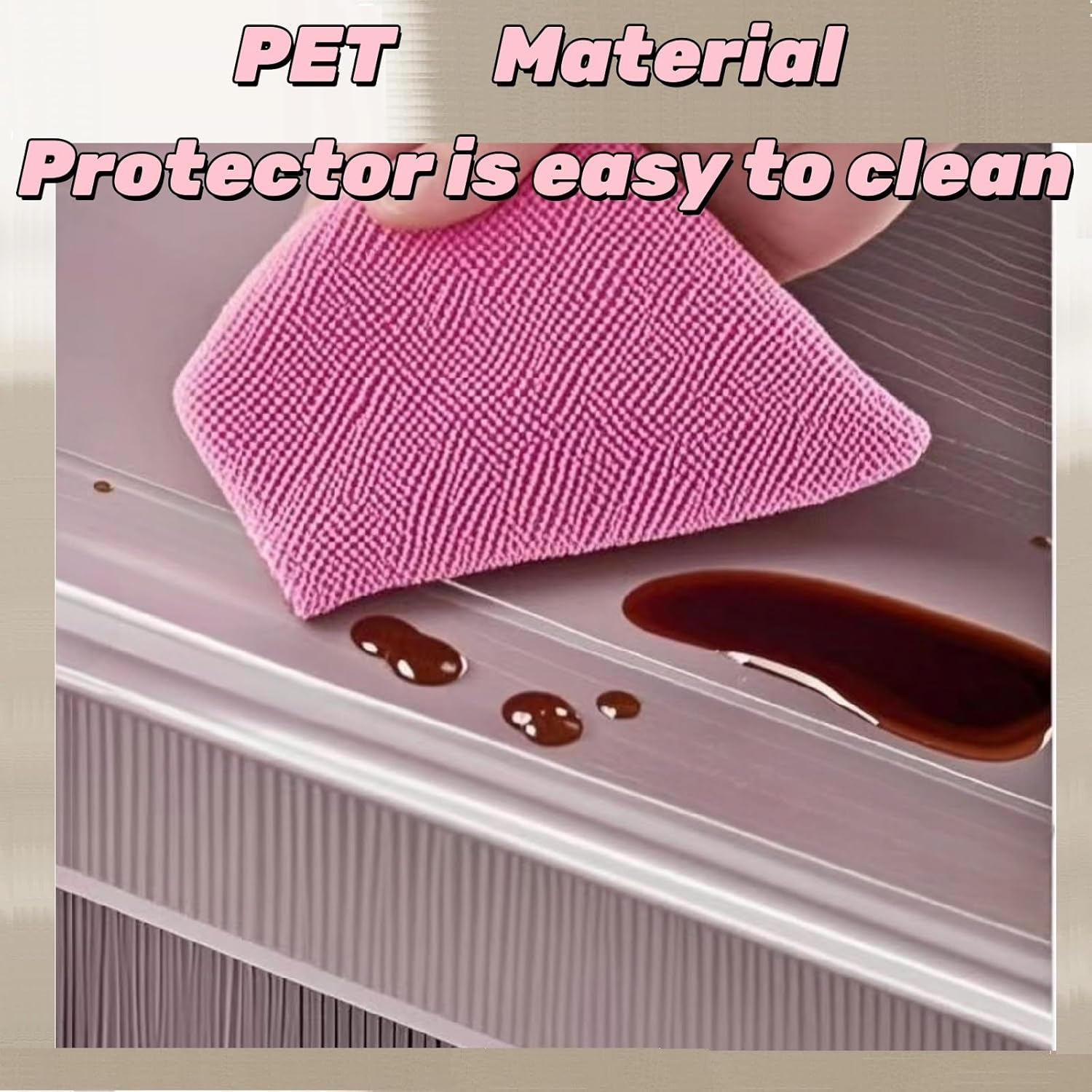 Edge Protector.Self-Adhesive Flexible Edge Protector for Furniture, Cabinet Door and Drawer.1.96in Width x6.56ft Length(5cmx2m) furnlture Edge Bumper