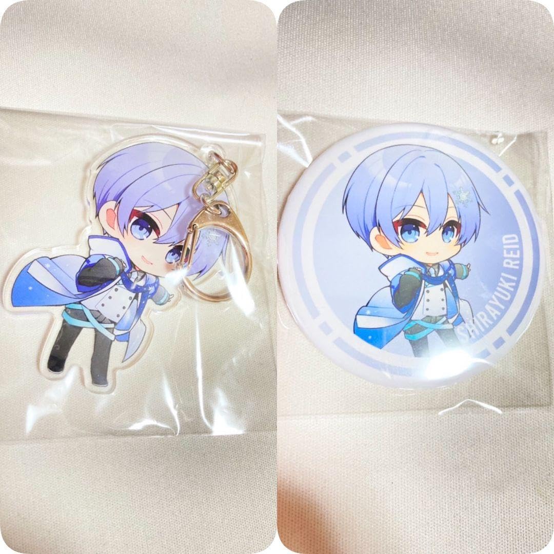 ネオポルテ　白雪レイド　缶バッジ　アクリルキーホルダー　アクキー　vtuber Amazon.co.jp: ネオポルテ 白雪レイド 缶バッジ アクリル