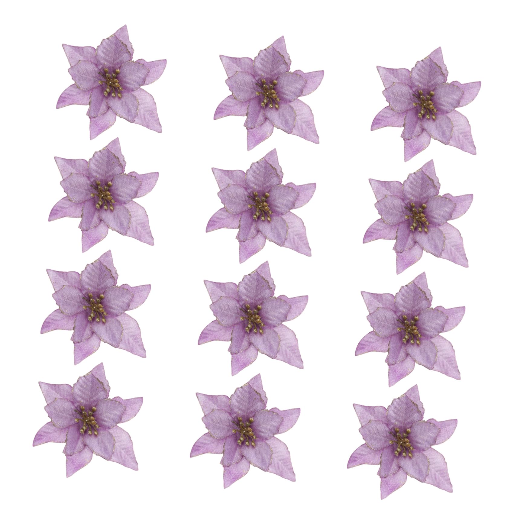 Amazon｜GREENADSCAPE クリスマス造花オーナメント 12個 クリスマス