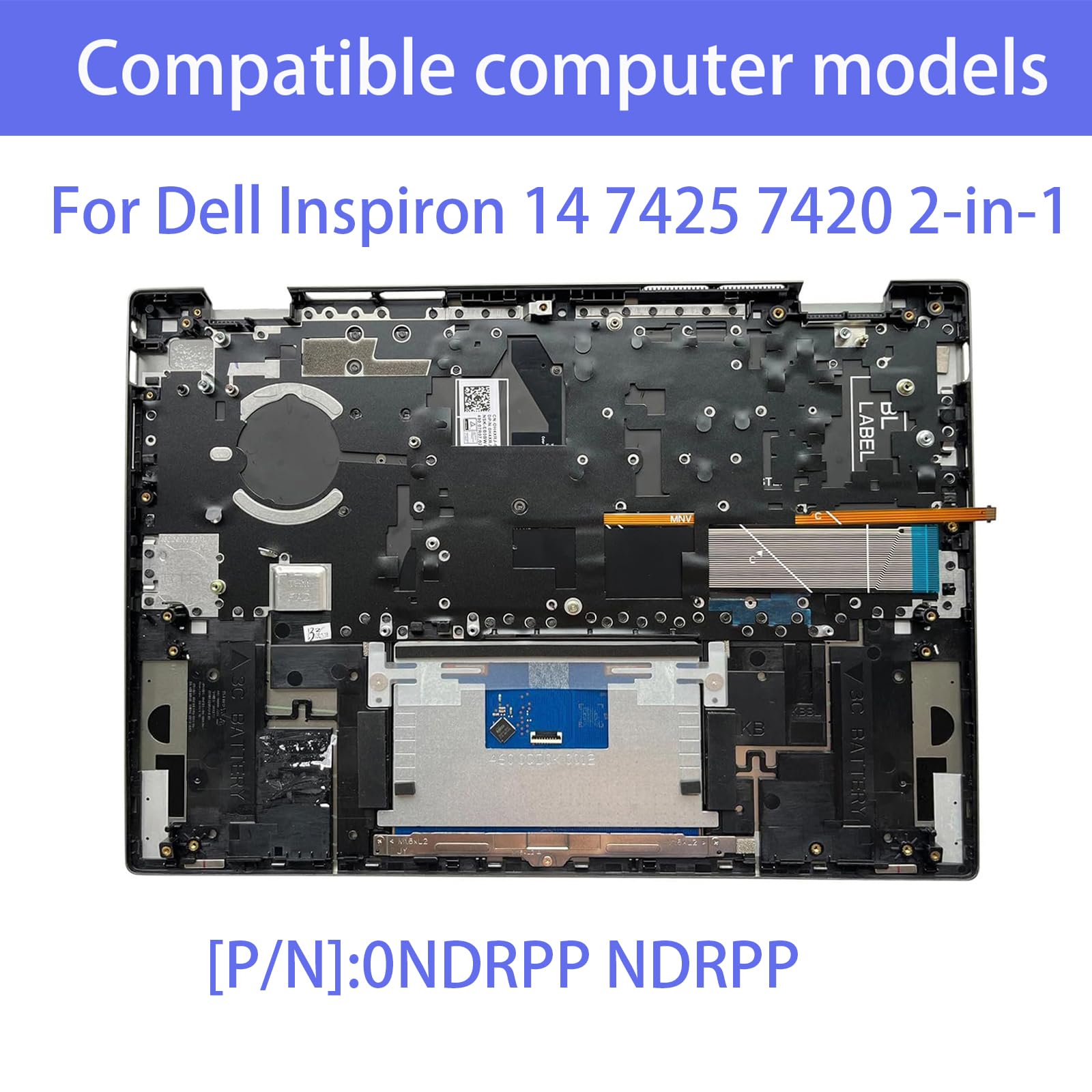 Amazon.com: 0NDRPP NDRPP Replacement for Dell Inspiron 14 7425
