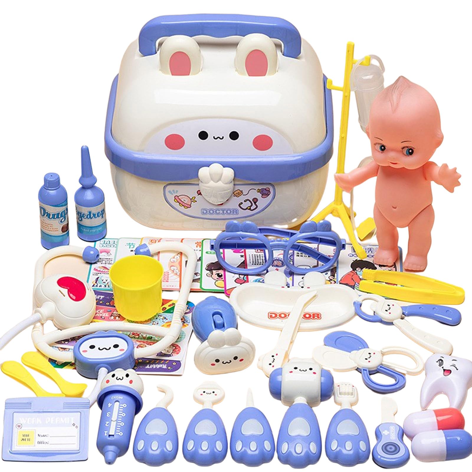 Amazon | おもちゃドクター聴診器ギフト子供向け子供ロールプレイ 