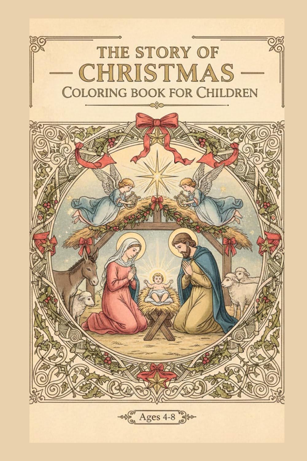 The Story of Christmas - Coloring book for children