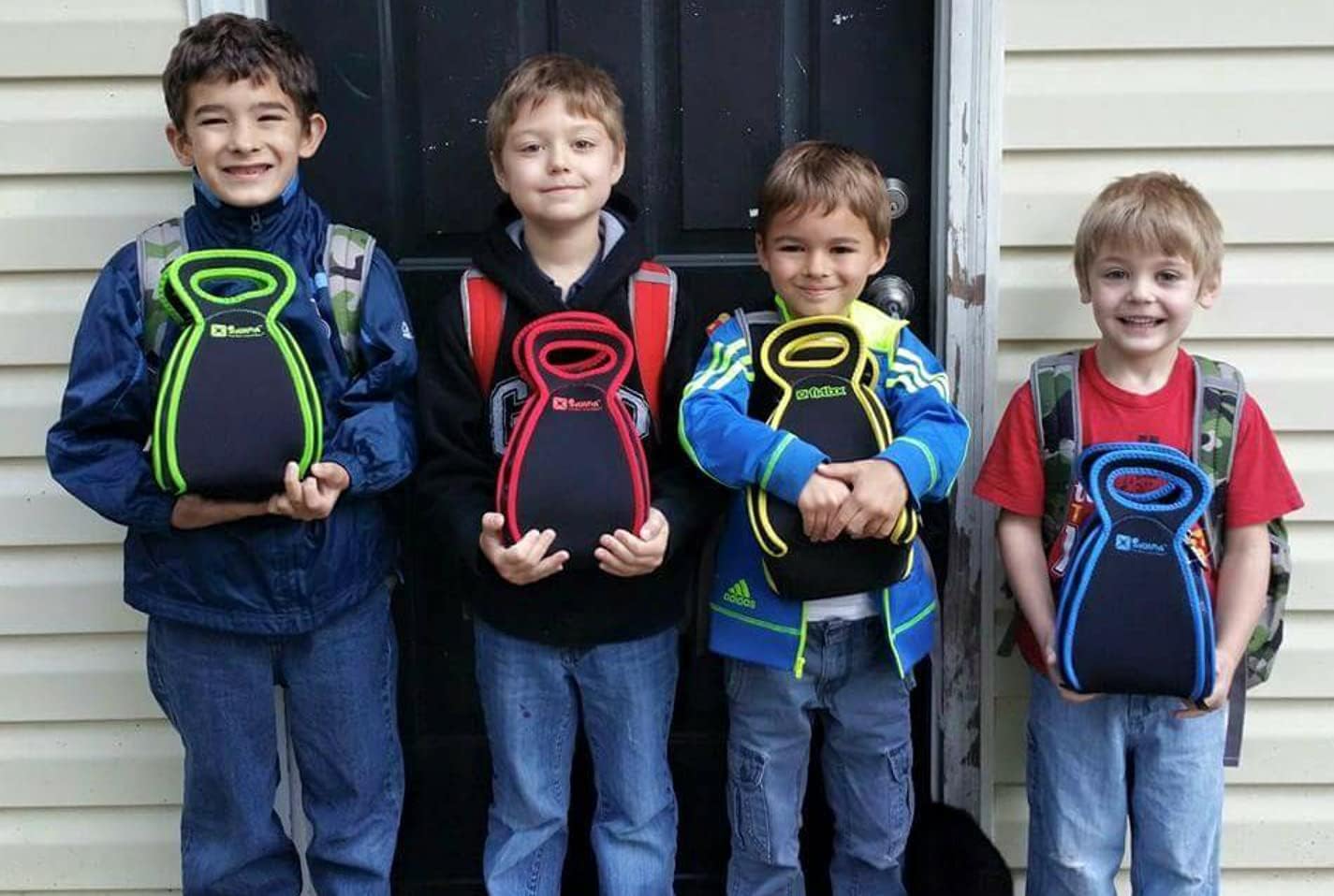 Lіmіtеd Dіѕсоunt FlatBox ORIGINAL Kids LUNCH BAG, PLACEMAT, Reusable MACHINE WASHABLE Cooler Tote Bag, Unzips to a Placemat to Eat Clean anywhere, TRIPLE Insulated Neoprene HEAVY DUTY zippers, stitched handle