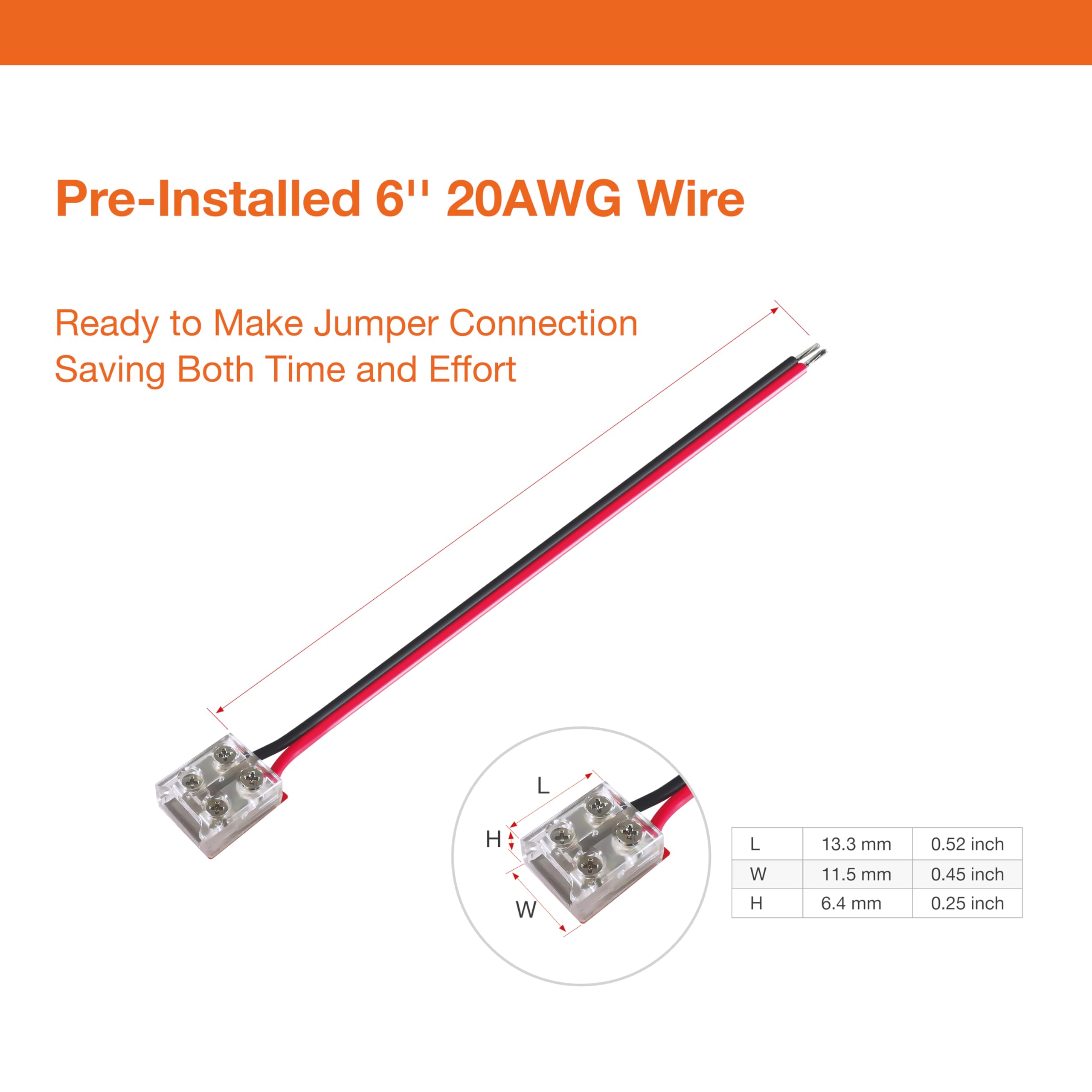 8mm LED Strip Connectors - Solderless & Easy Install -2