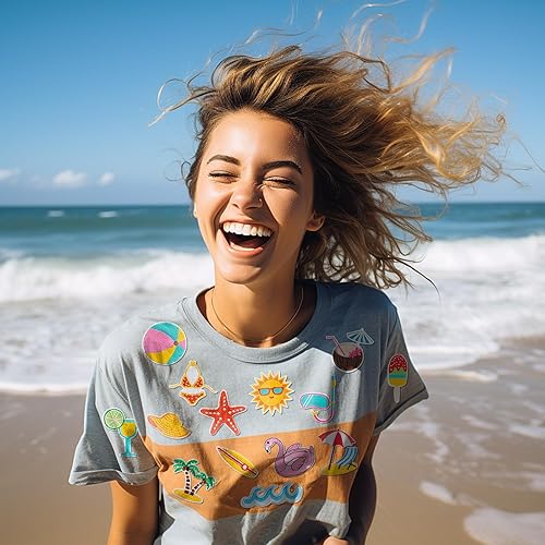 Vista 185 de Parches bordados para automóvil, lindos parches para planchar y coser para automóvil y vehículo, apliques para ropa, vestido, sombrero, jeans, Un