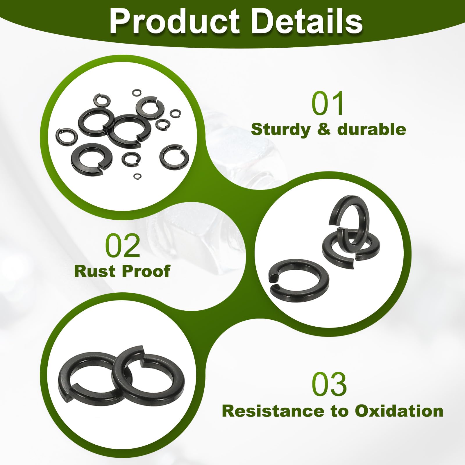 PATIKIL M6 Lock Washers - Image 3