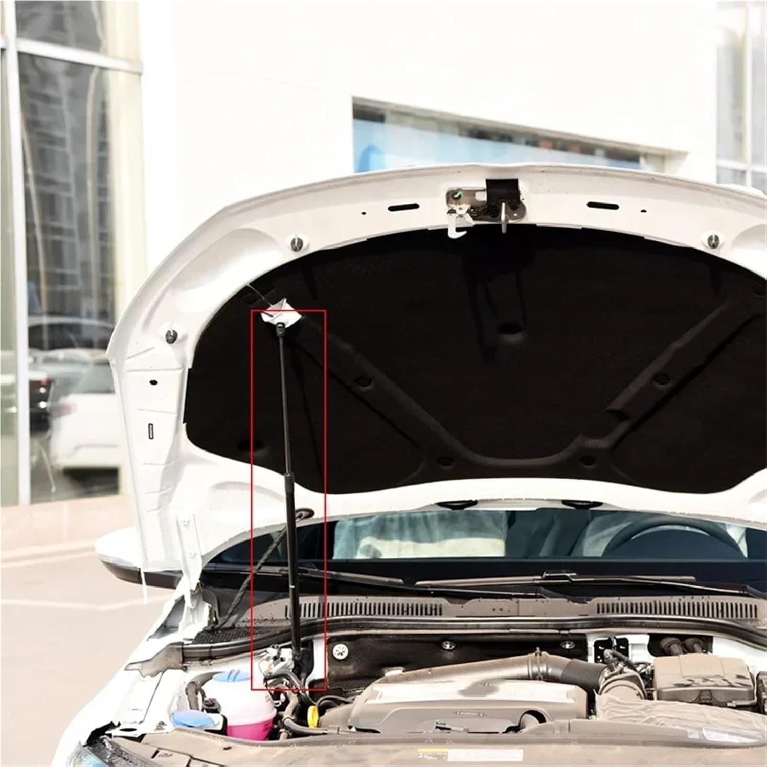 Car-Styling Refit Bonnet Hood Gas Shock Lift Strut Bars Support Rod Accessories Compatible With VW CC 2013 2014 2015 2016 2017 2018