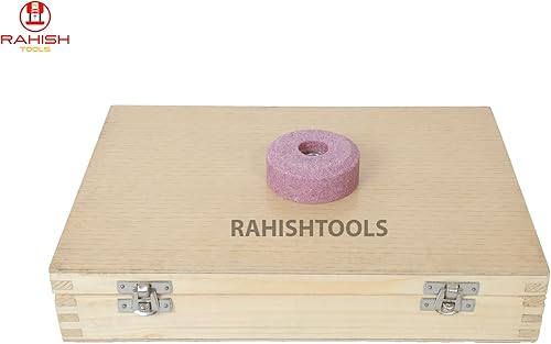 Miniatura 3 de RAHISH TOOLS Sioux (1116") Juego de 12 piezas de piedras de molinillo de asiento de válvula y pistola de molienda HSG