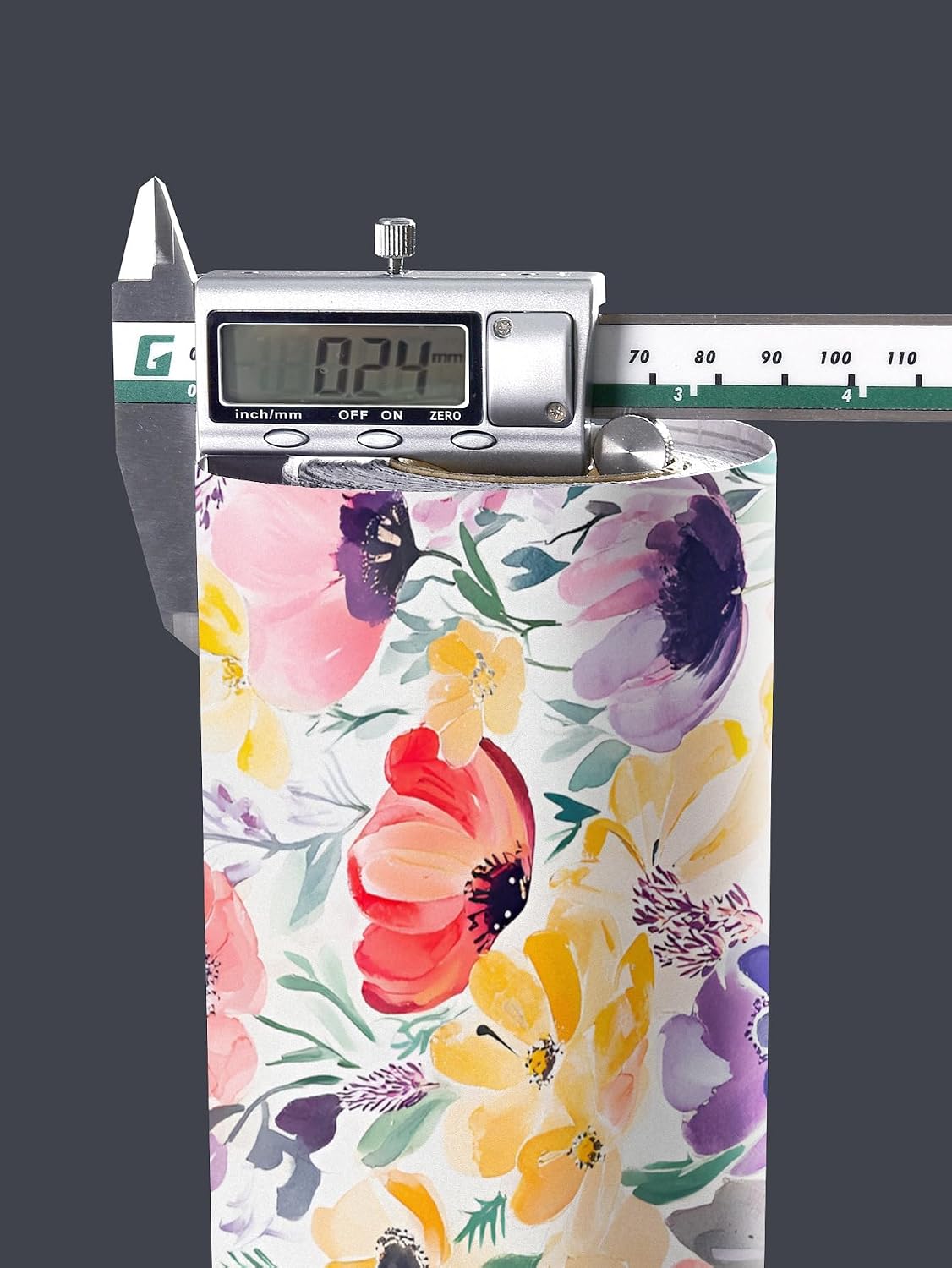 Self Adhesive Watercolor Colorful Floral Shelf Liner Contact Paper Decorative Multicolor Flower Drawer Liner Peel and Stick Floral Wallpaper for Walls Cabinets Table Decal 17.7X117 Inches
