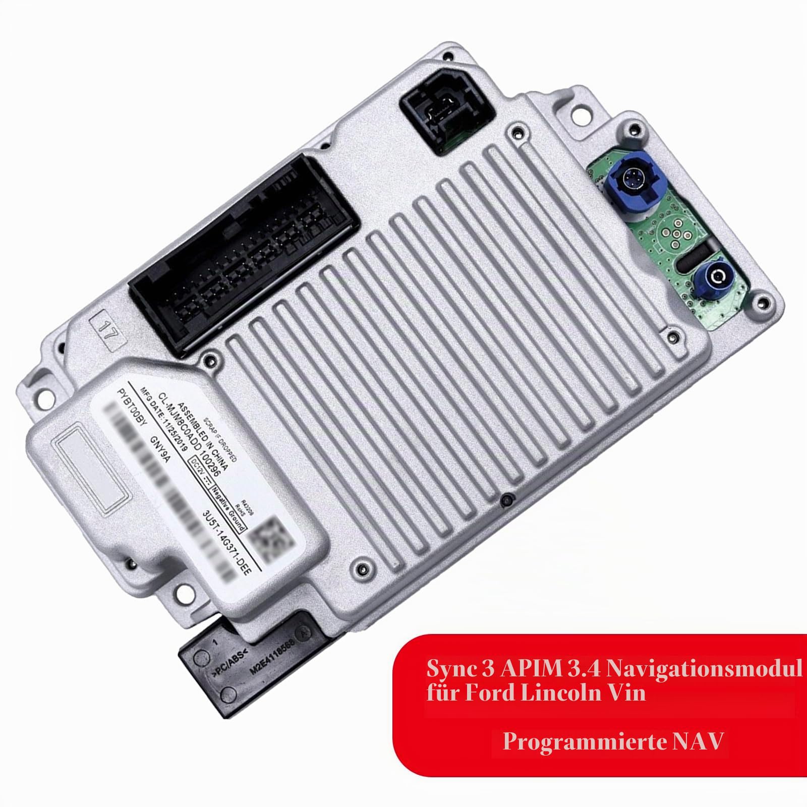 Sync 3 APIM 3.4 Navigation Module für Ford Lincoln Vin Programmed NAV