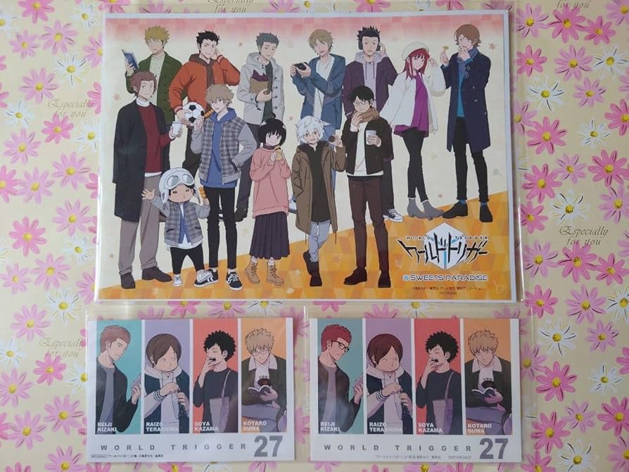Amazon.co.jp: ワールドトリガー 27巻 特典イラストポストカード