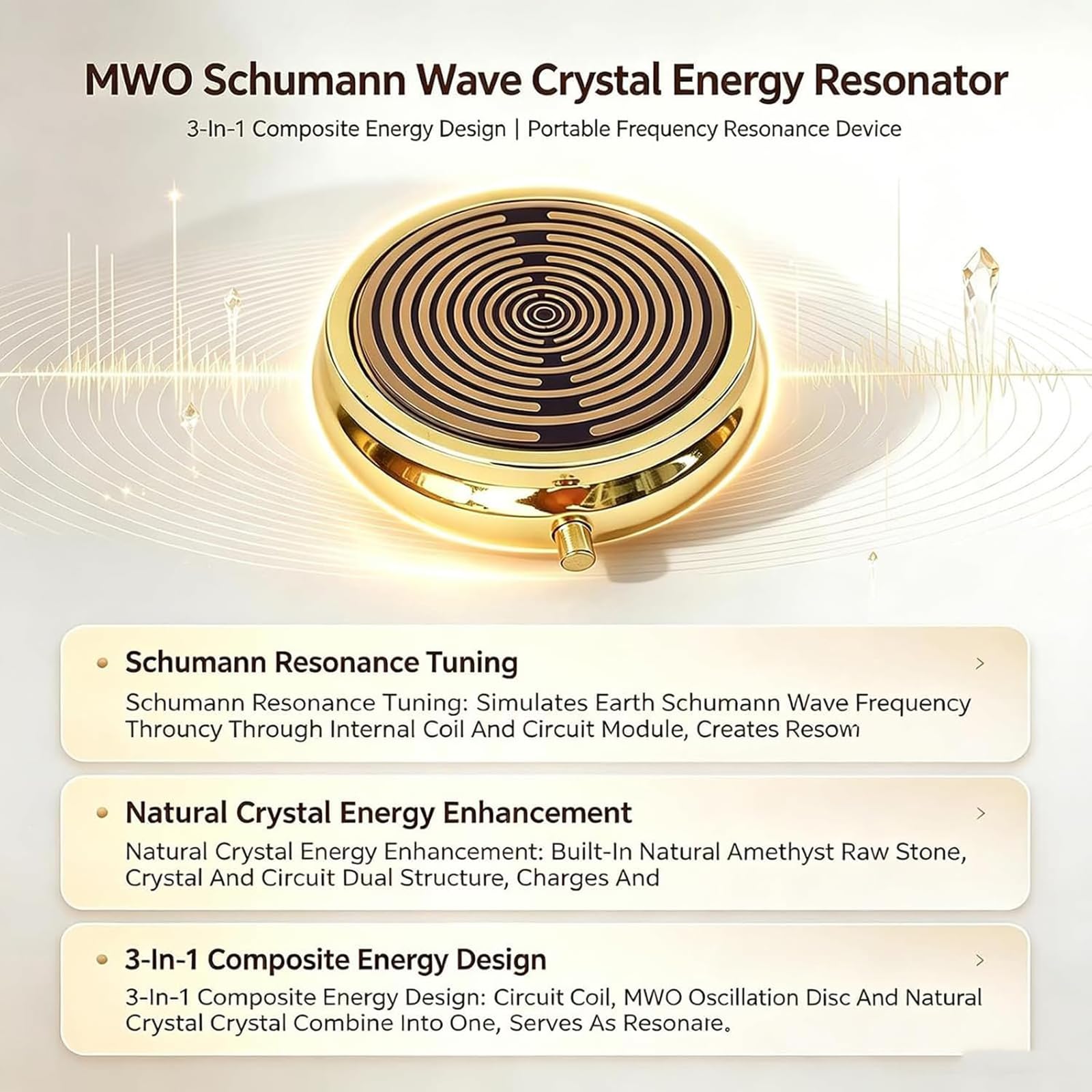 Generador de Frecuencia Schumann de 7,83 Hz, para La Relajación