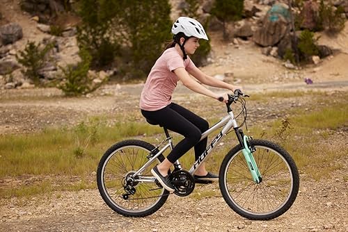 Miniatura 159 de Huffy Stone Mountain Hardtail Mountain Bike for Boys/Girls/Men/Women, 20"/24"/26" Sizes, 6 or 21 Speed Shimano Twist Shifting, Front or Dual