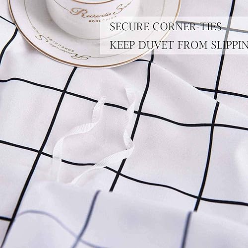 Miniatura 6 de Nanko - Juego de funda de edredón para cama individualqueenking