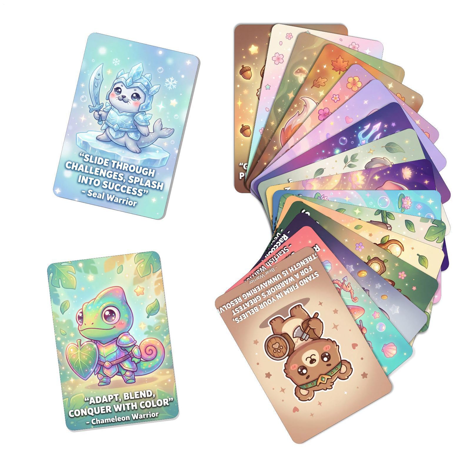 Positive Affirmations Cards 18 Pieces Mindfulness Quote Sheet