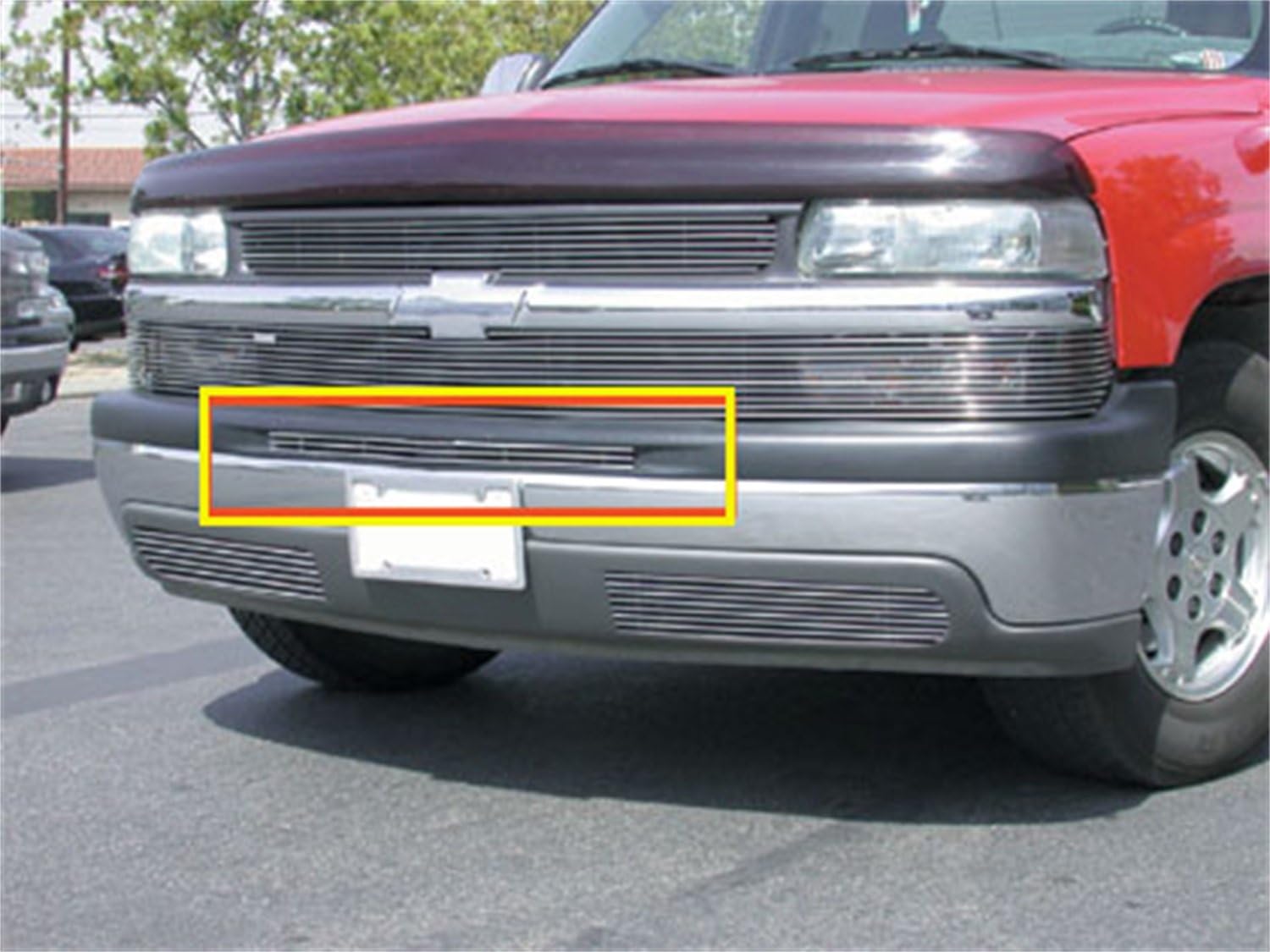 Bеѕt Quаlіtу 🔥 2000-2006 Tahoe/Sub, 99-02 Silverado 1500 Billet Bumper Grille, Polished, 1 Pc, Bolt-On - PN #25076