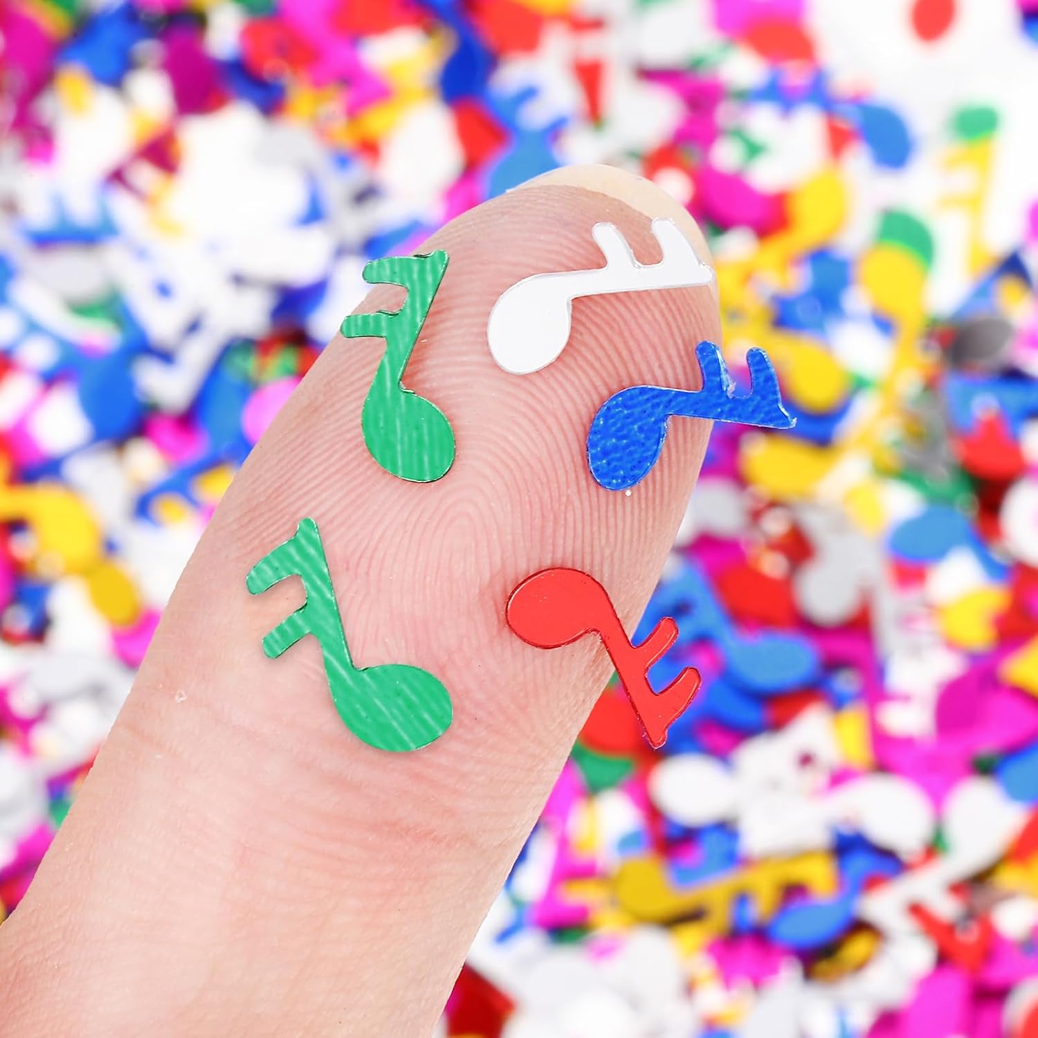 STOBOK Music Note Confetti Colorful Confetti Party Table Decor Musical Notes Party Table Decoration Scatters for Wedding Birthday Bridal Shower Music