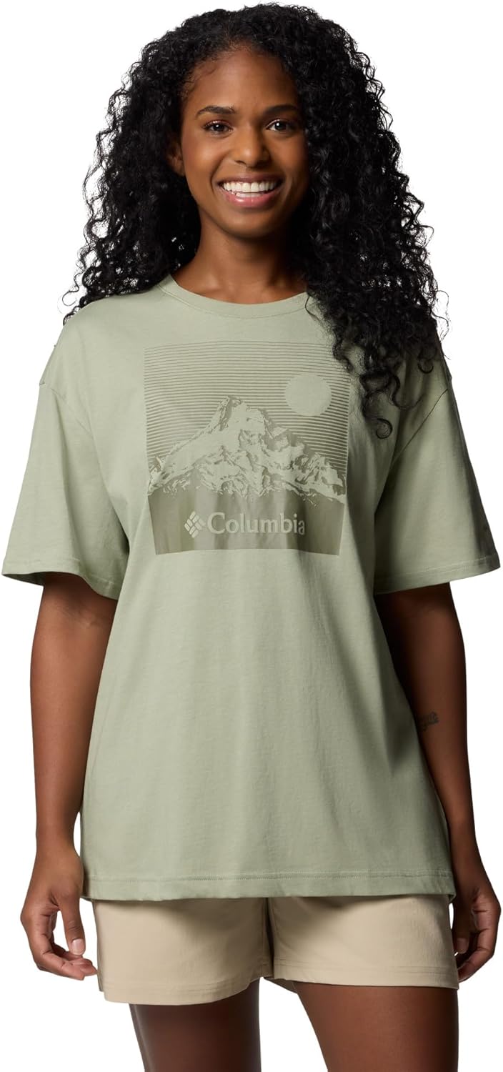 Columbia Women's Rolling Bend Graphic Oversized Tee