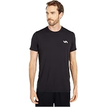 RVCA Mens Sport Vent Athletic Breathable Short Sleeve Tee
