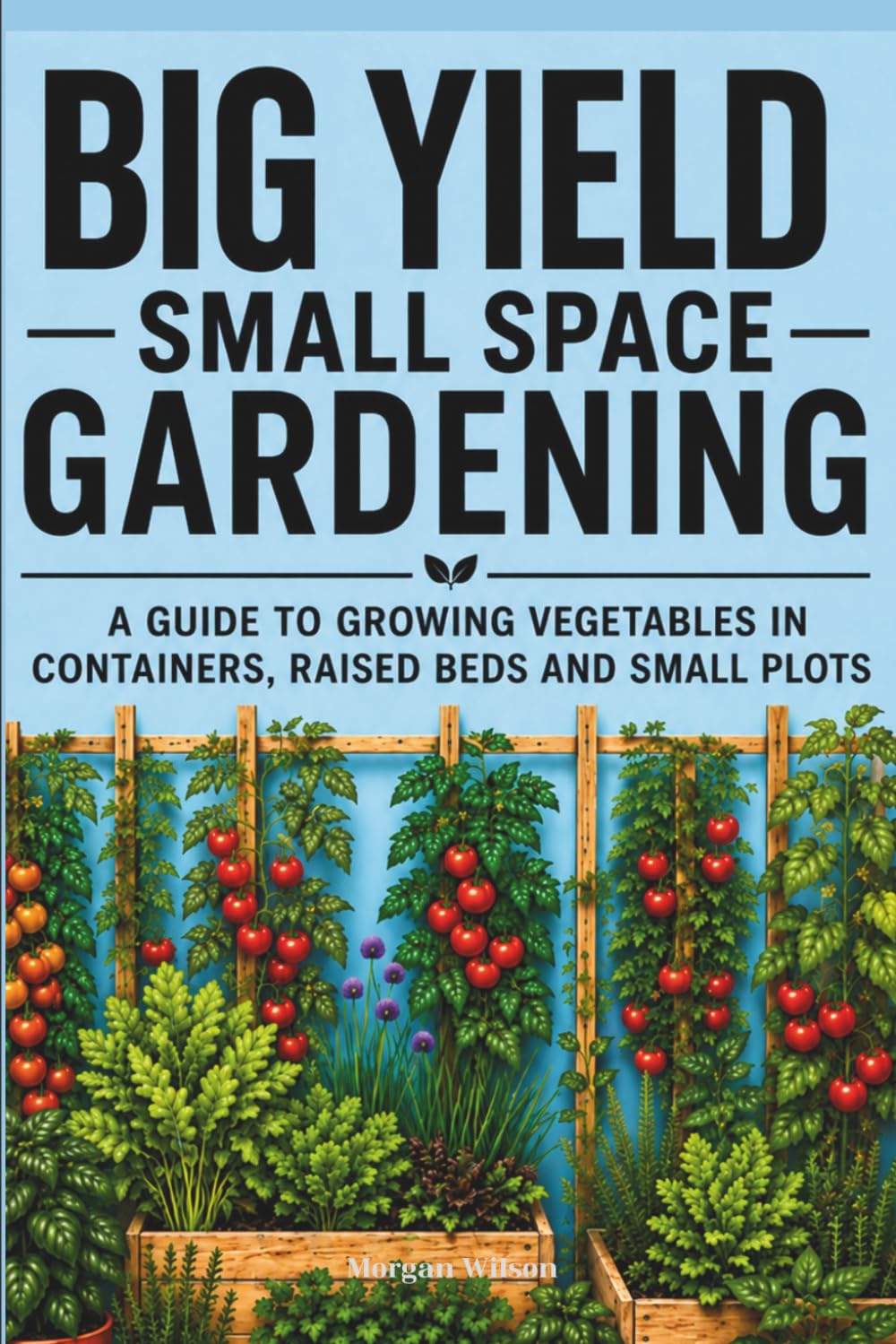Big Yield Small Space Gardening: A Guide to Growing Vegetables in Containers, Raised Beds and Small Plots with Planners, Charts and Logs Included.
