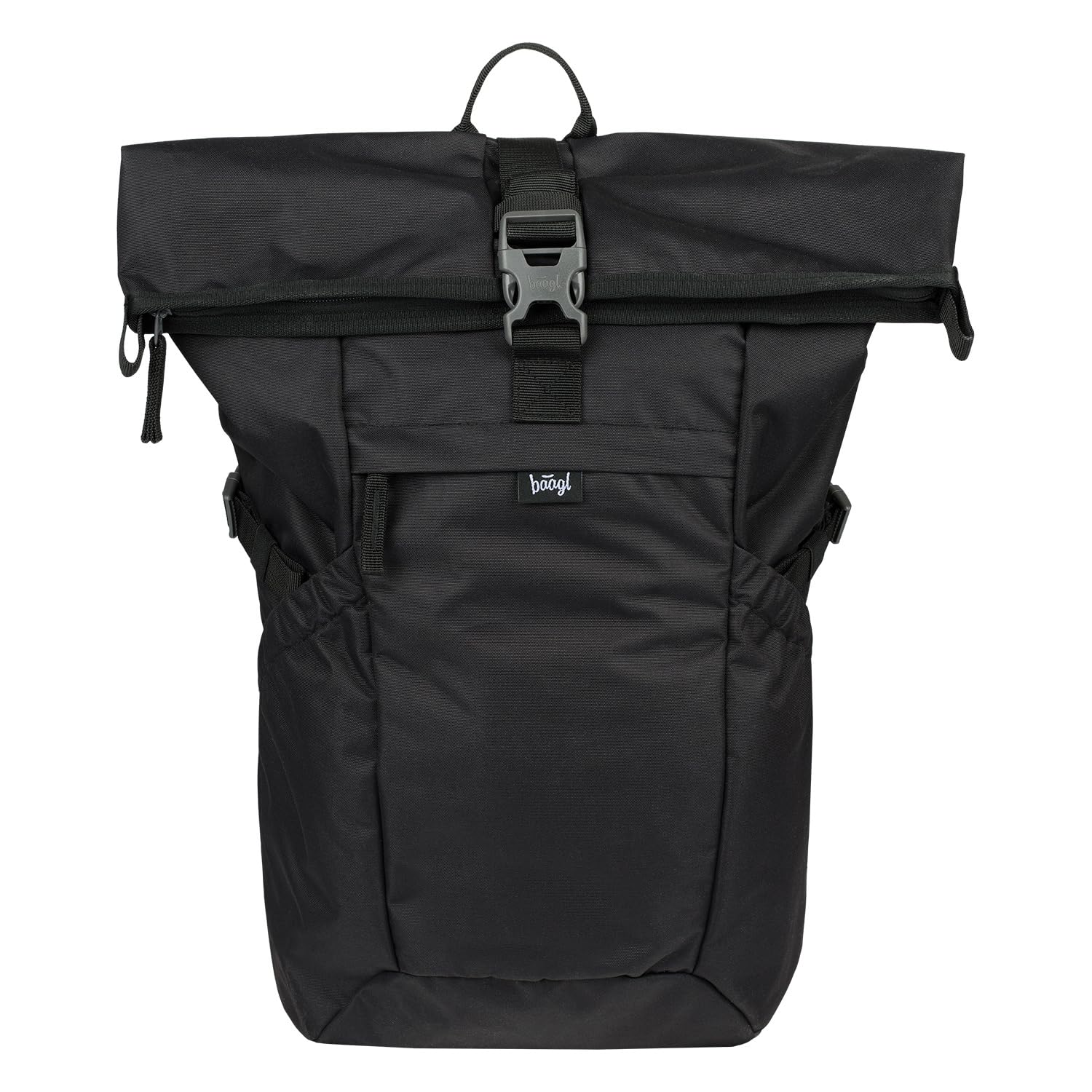 Baagl Zaino Da Donna E Uomo – Rolltop Zaino Impermeabile Con Scomparto Per Computer Portatile – Zaino Ergonomico Roll Daypack Per Lavoro, Università, Città E Tempo Libero – Moderno Zaino Arrotolabile-image