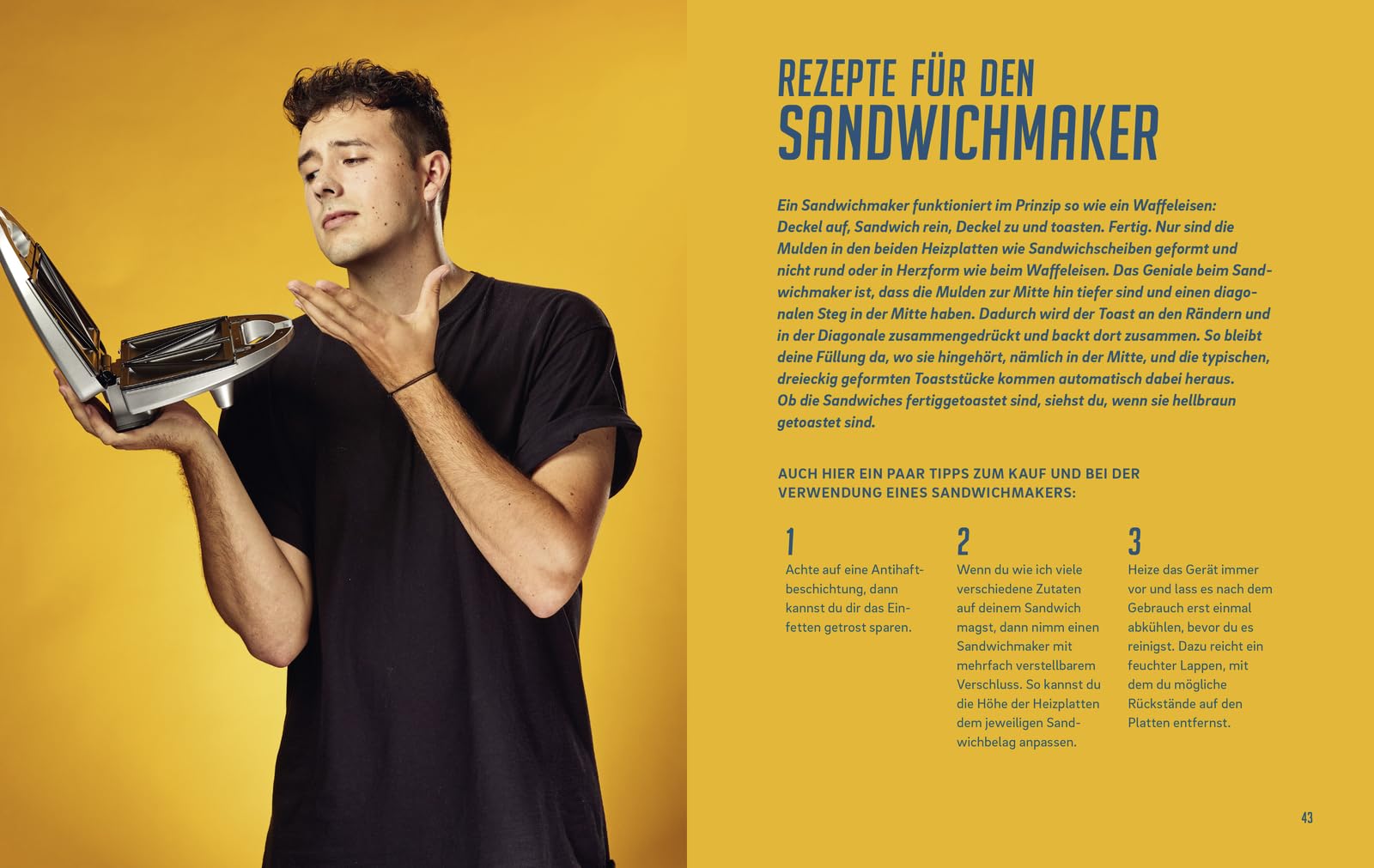 CrispyRobs Meine Top 50 Rezepte: Schnelle und einfache Gerichte für Sandwichmaker, Mikrowelle, Waffeleisen, Herd und Backofen.