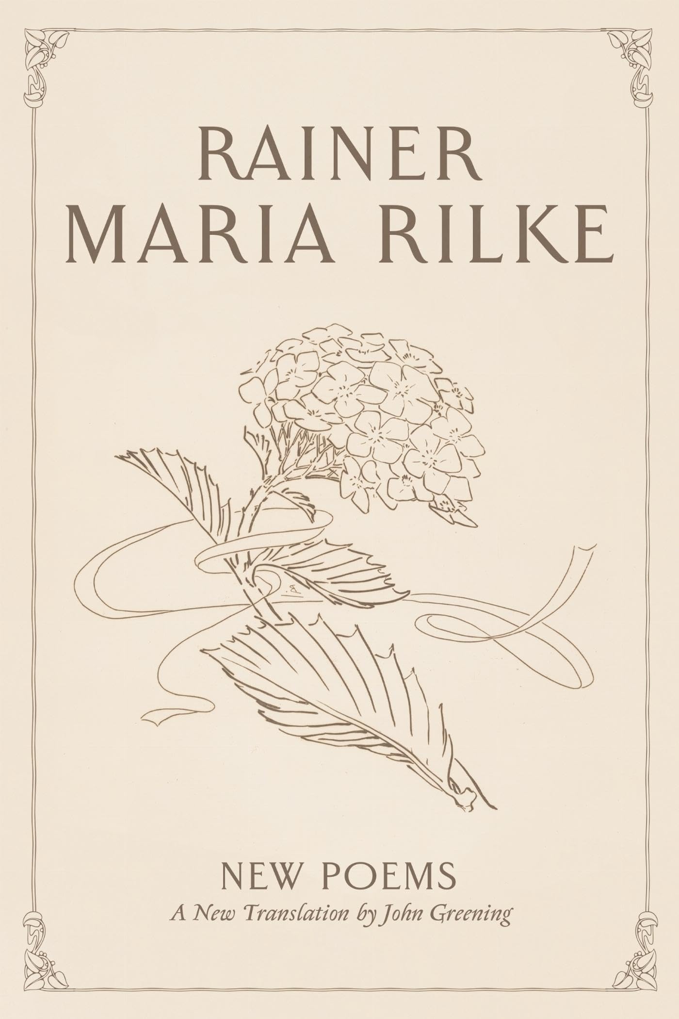 New Poems by Rainer Maria Rilke PAPERBACK 9781481323543