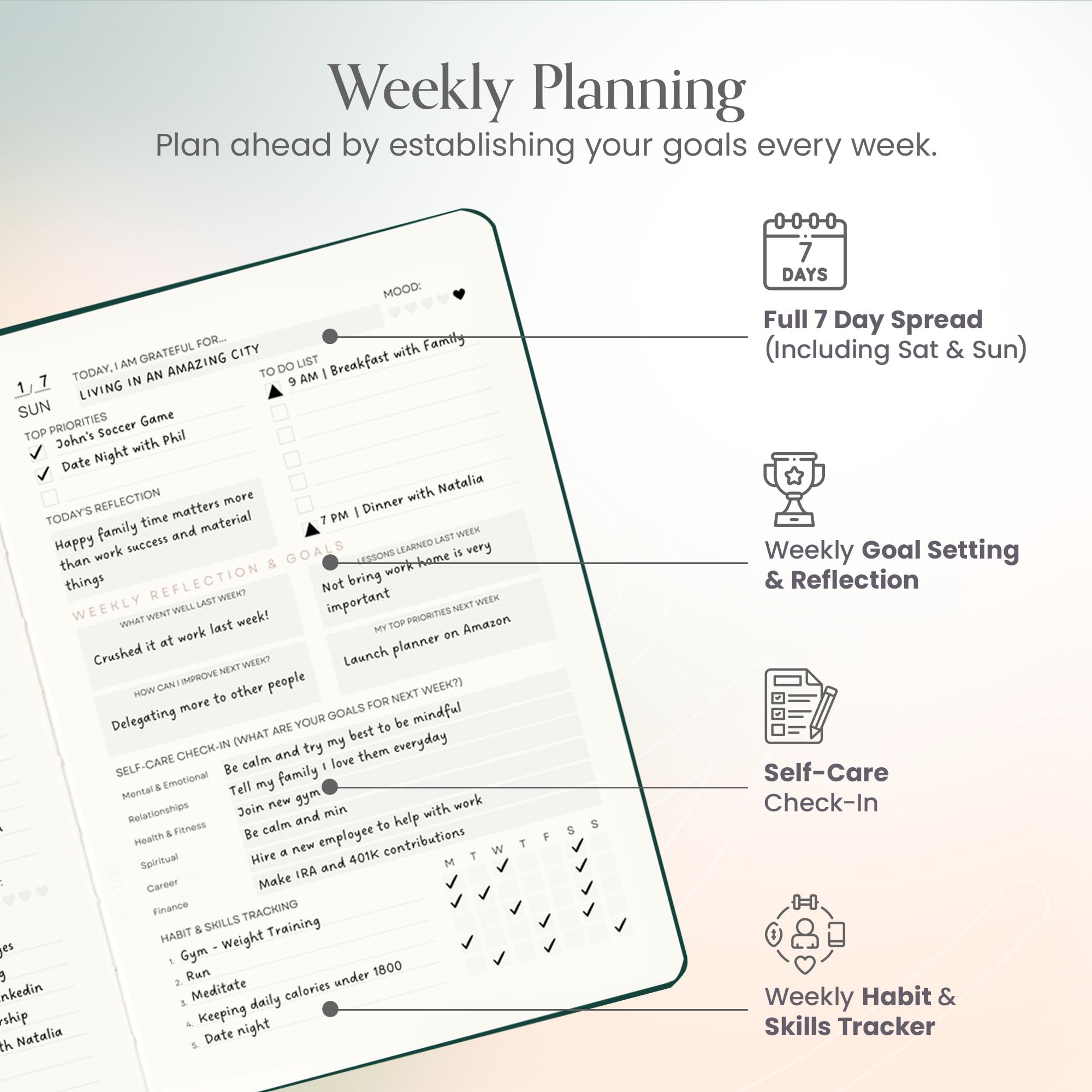 Daily Gratitude Journal Template - Free Printable Templates - View #8