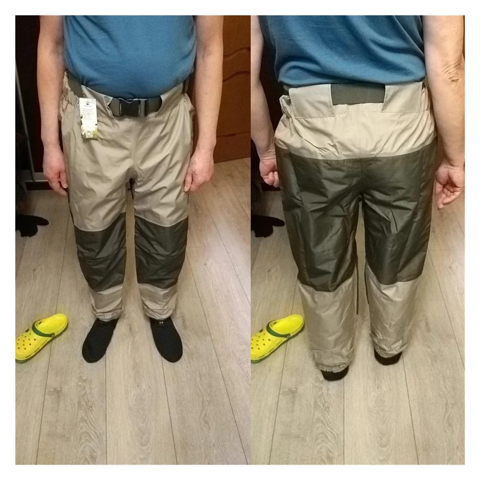 Wathose Herren Atmungsaktive Wathose for Fliegenfischen, hohe Hose, Wathose for die Entenjagd