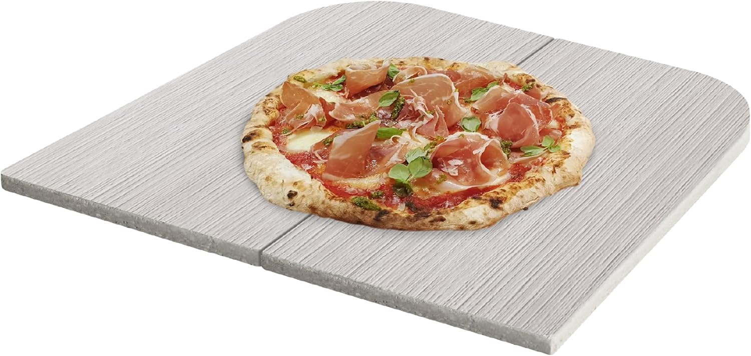 FibraMent Premium MicroLine Technology Replacement for Ooni Koda 2 Max Pizza Oven, 26” x 20 5/8” x 7/8”, Superior Heat Retention, Even Cooking, Dual-Sided Professional Chef Baking, Made in USA