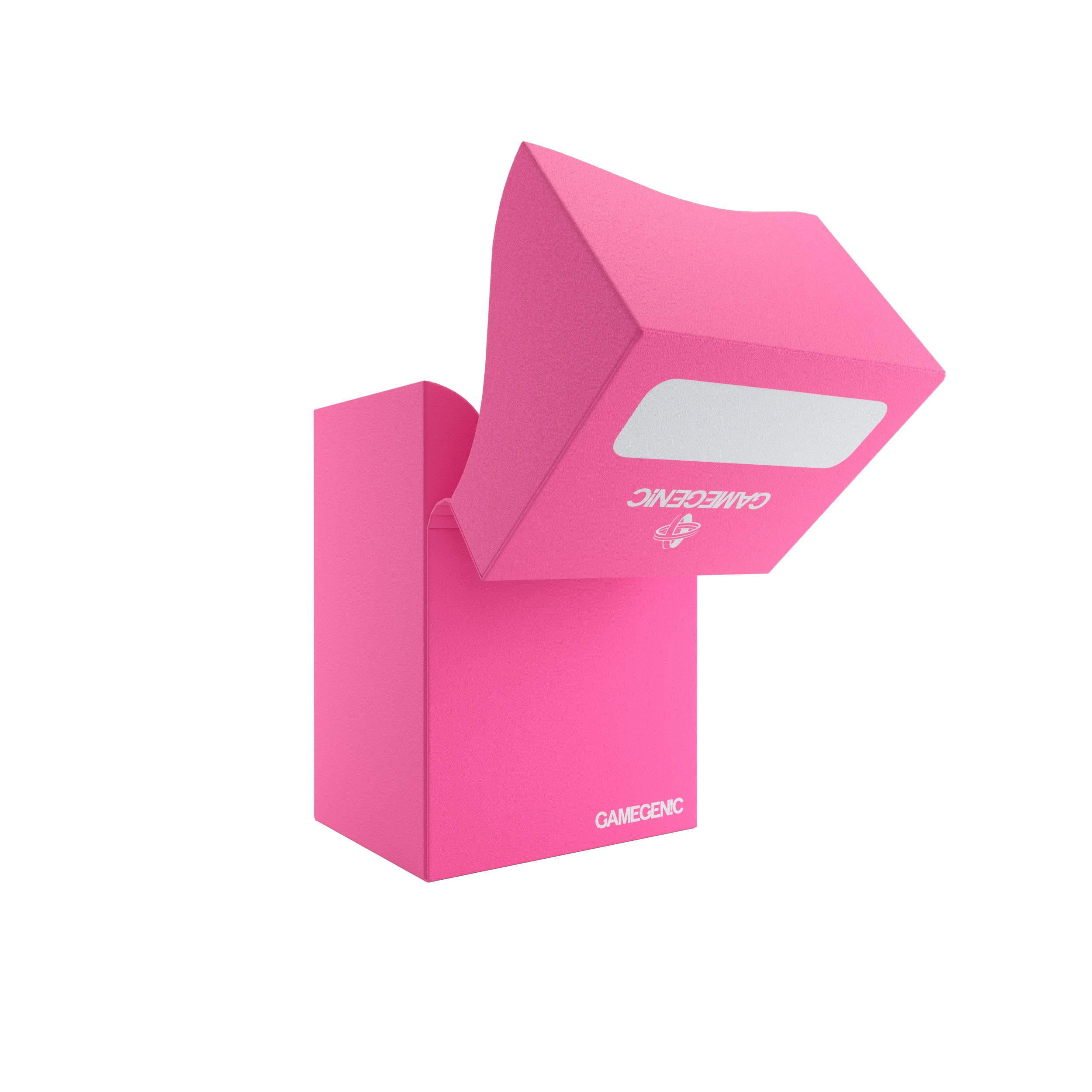 Gamegenic Porte-Cartes 80+ - Rose - Pour Cartes à Double Sleeve - Fermeture Cobra Neck