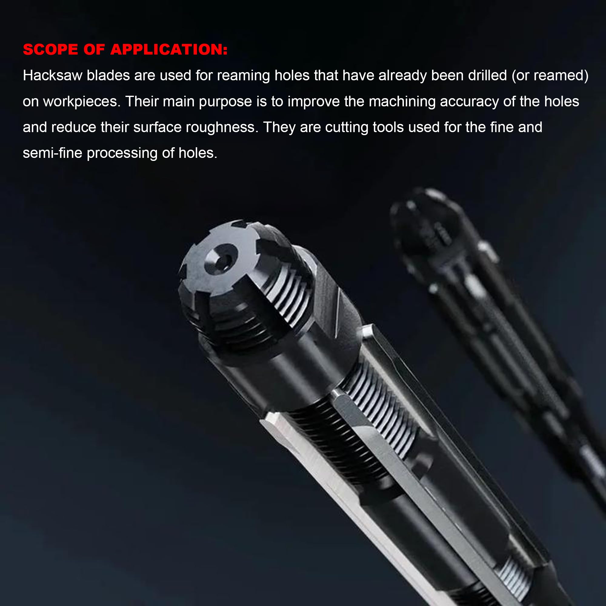 Mxfans HSS Multi Reamer - Adjustable Hole Finishing Tool -6