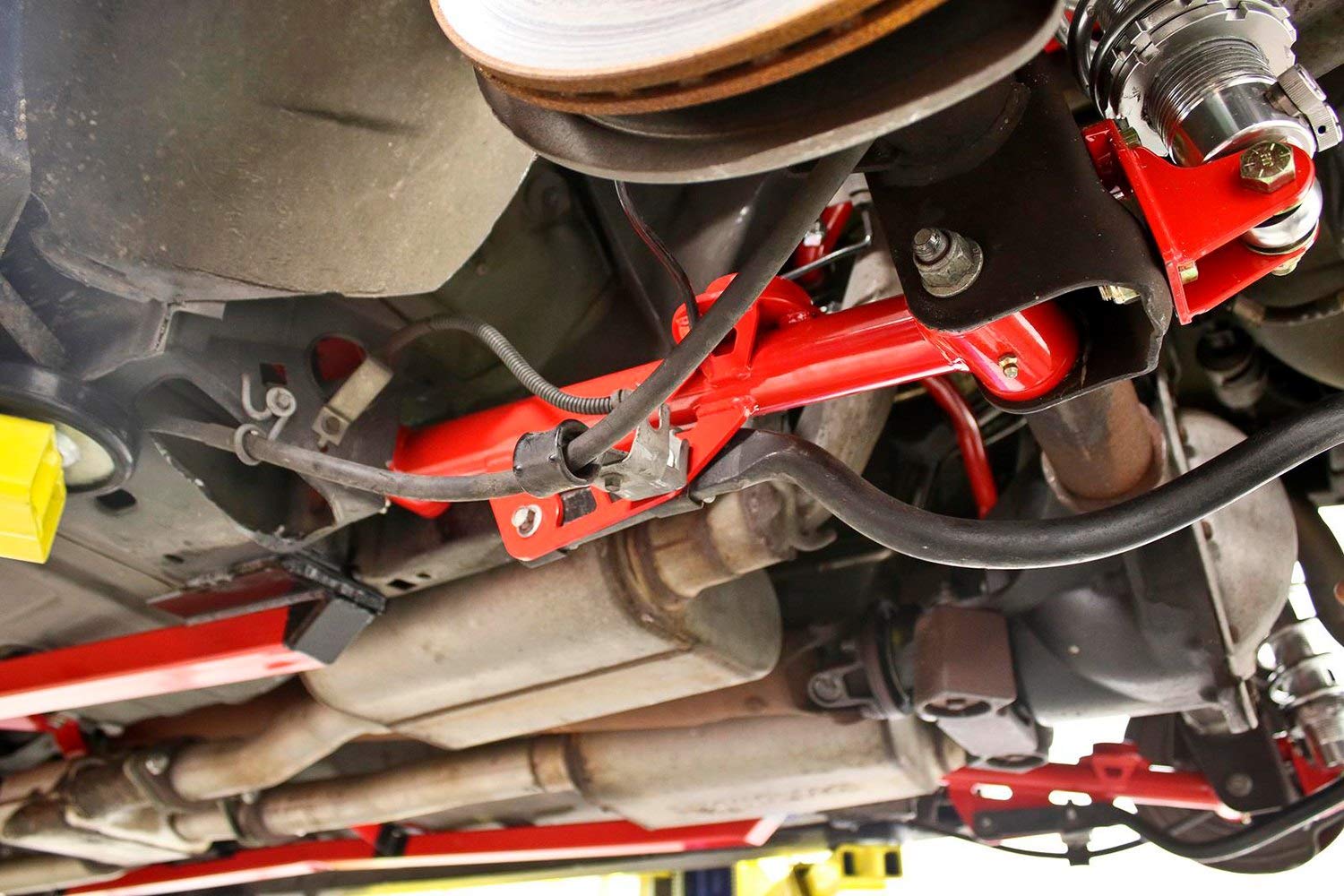 Lower control arms, DOM, non-adjustable, poly bushings