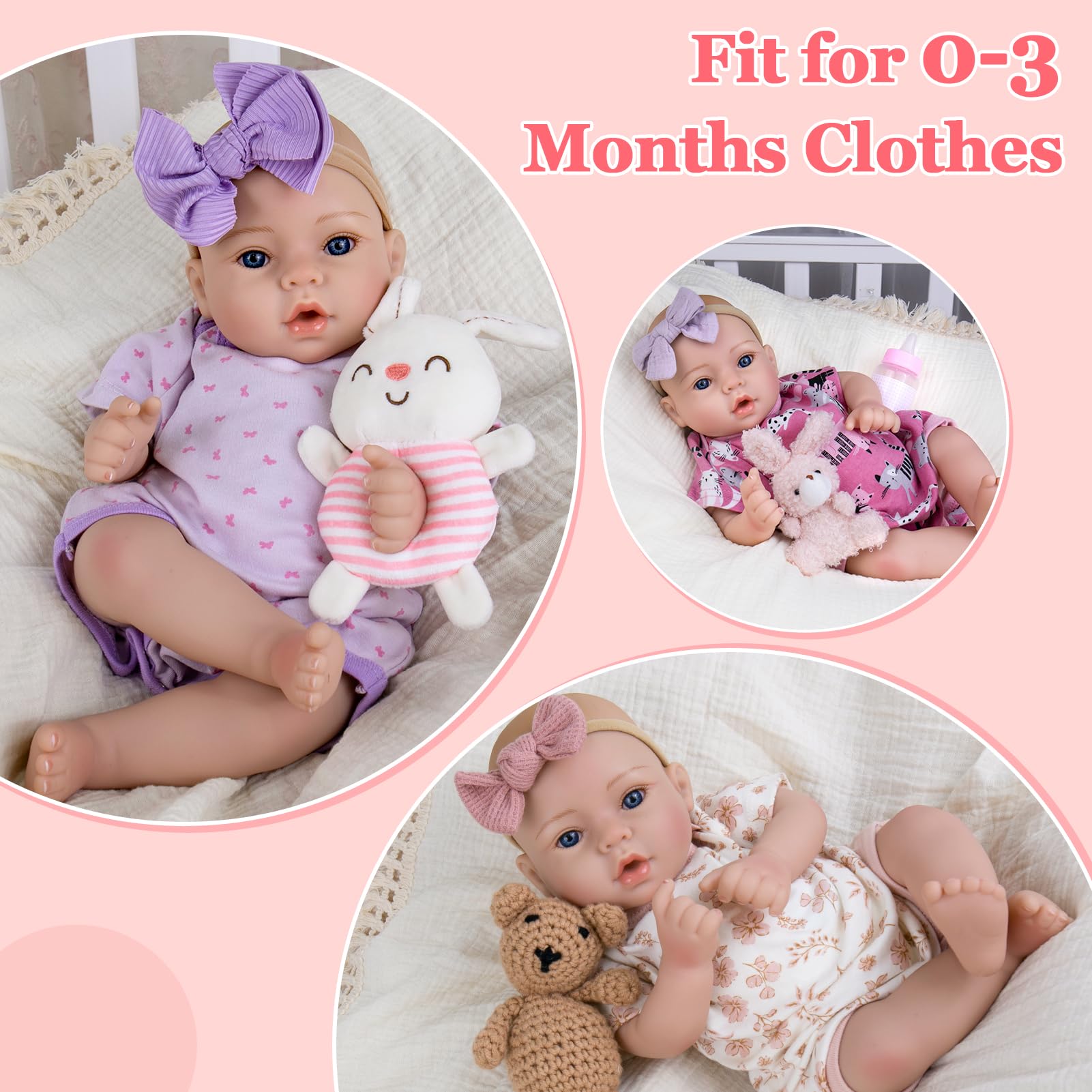 Amazon.com: Aori Reborn Baby Dolls Lifelike - 18-inch Real Life
