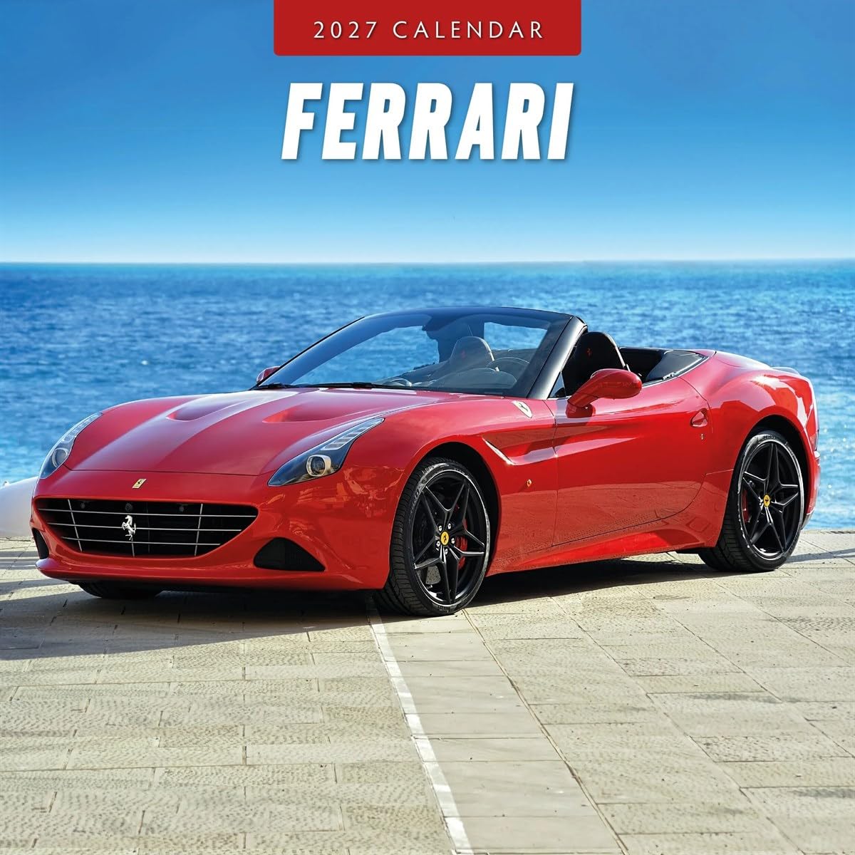 Ferrari 2027 Square Wall Calendar: Original Red Robin Publishing Ltd-Kalender [Mehrsprachig] [Kalender]