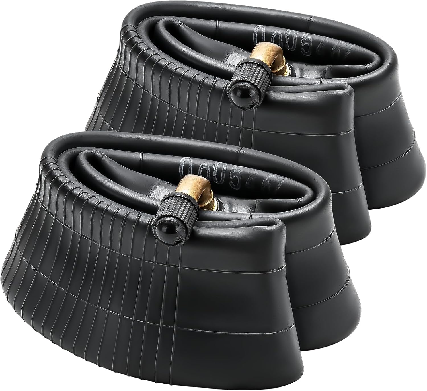 2 PCS 8 1/2 x 2 (50/75-6.1) Heavy Duty Scooter Inner Tubes, 8.5 Inch CR202 Stem Valve Bent Tire Tubes Compatible with 8 1/2x2 8.5x2.0 50/75-6.1Electric Scooter Tire Tubes (P-055)