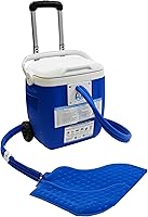 Vista 31 de Polar Products Active Ice® 3.0 - Sistema de terapia fría con almohadilla rectangular universal grande, temporizador digital programable, nevera