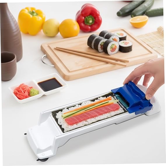 Egg Roll Maker, Vegetable Leaf Grape Leaves Roller Multi-functional DIY Plastic Home Kitchen Essentials Gadgets Grape Leaves Roller Eggroll Machine Spring Roll Maker