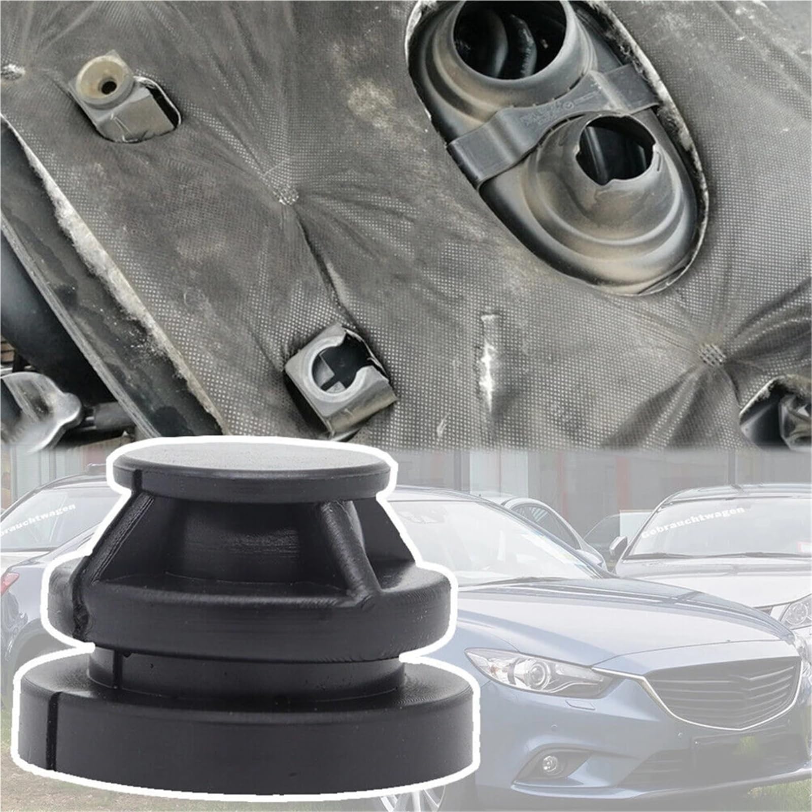 Pokrywa gumowe mocowania silnika samochodowego 4 szt. Tuleja buforowa akcesoria samochodowe P30110238 zamiennik kompatybilny for Mazda 2 3 6 CX-3 CX-5