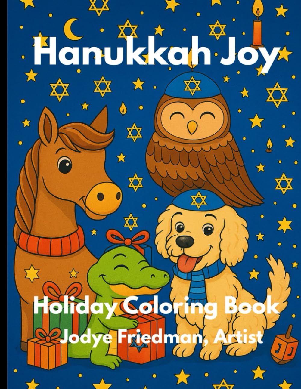 Hanukkah Joy: A Magical Adventure (Holiday Coloring Books)