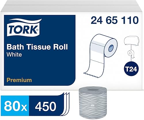 Miniatura 1 de Tork Rollo de papel higiénico de baño premium, 2 capas
