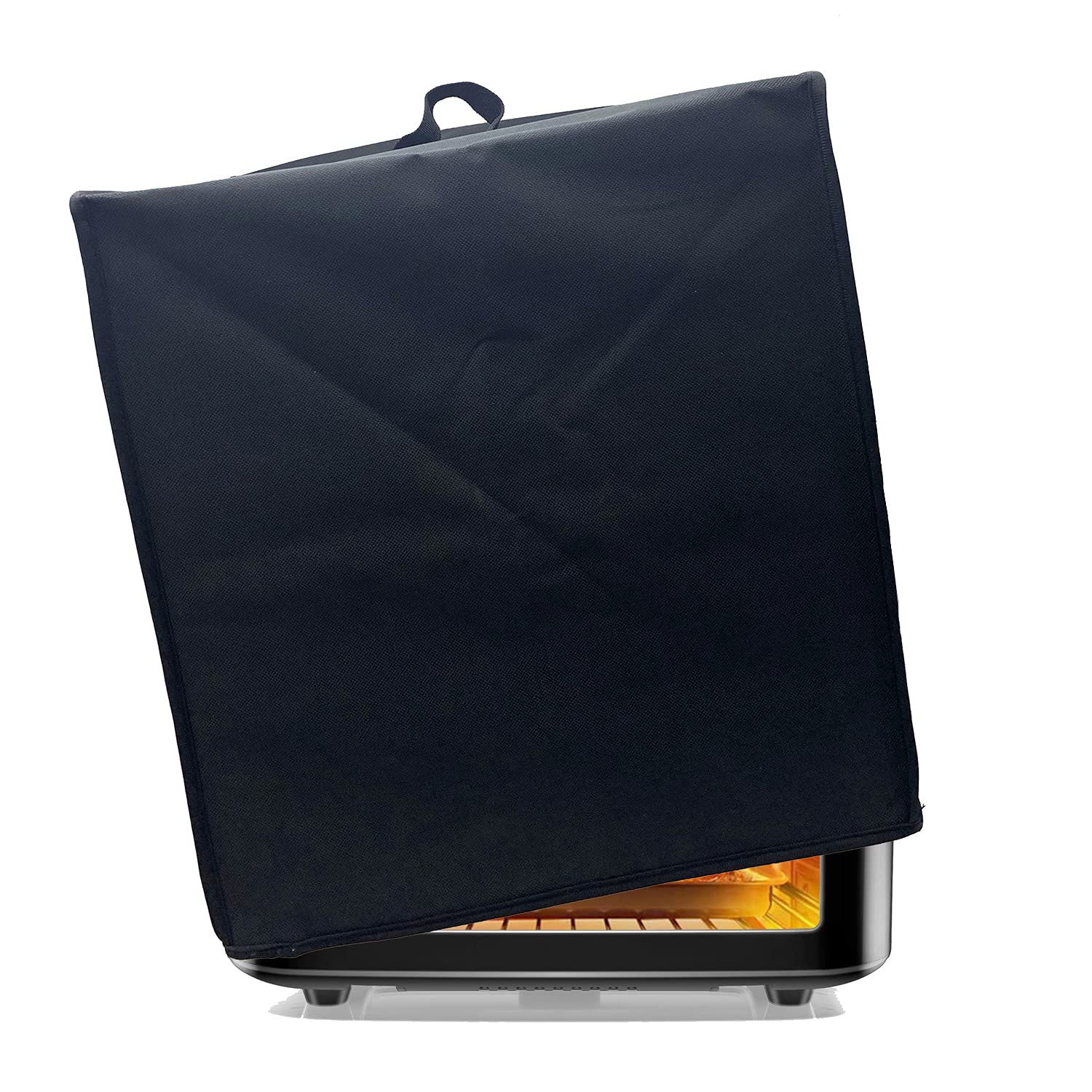 Wanty Staubschutz-Hülle Für Iconites 1800 W / Moosoo 1700 W Air Fryer Ofen – Schwarz, Nylon, 39x36x41 Cm