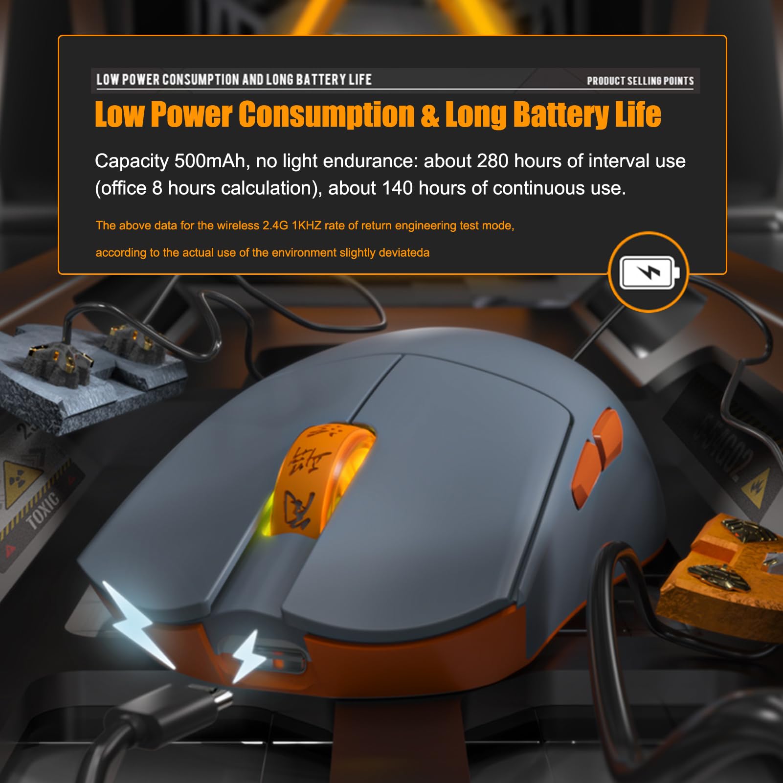 Mysz bezprzewodowa YIWENG, M3 pro bezprzewodowa BT5.2 2.4G przewodowa tri-mode mysz do gier 26000DPI regulowana 650IPS 50G myszka optyczna e-sportowa sterowniki niestandardowa bateria o dużej