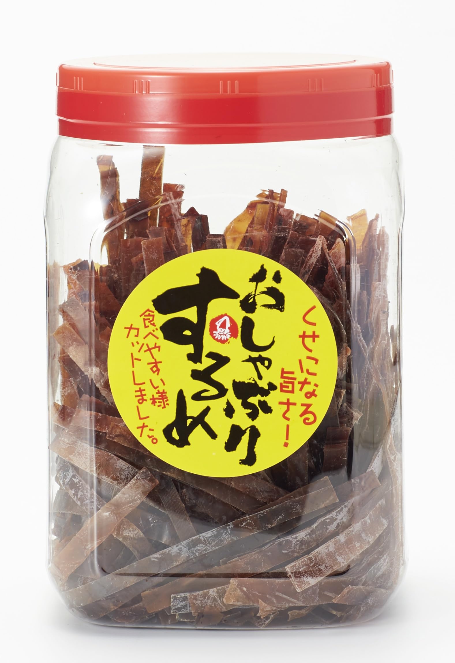 Amazon.co.jp: R＆D うまい！おしゃぶりするめ【630g】ポット入り いか 