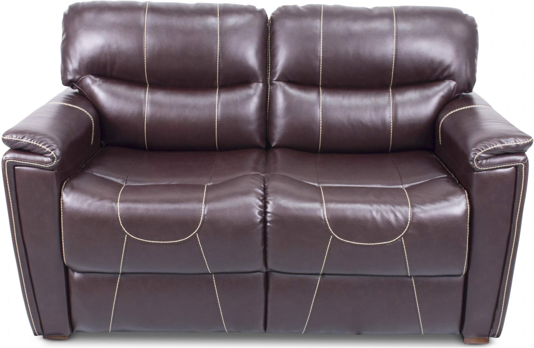 Thomas Payne 380400 68" Tri-Fold Sofa in Jaleco Chocolate