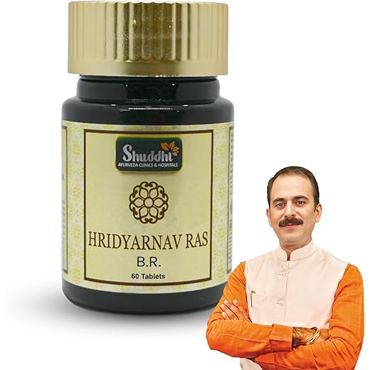 Shuddhi Hridyarnav RAS Heart Care Tablets 60ct
