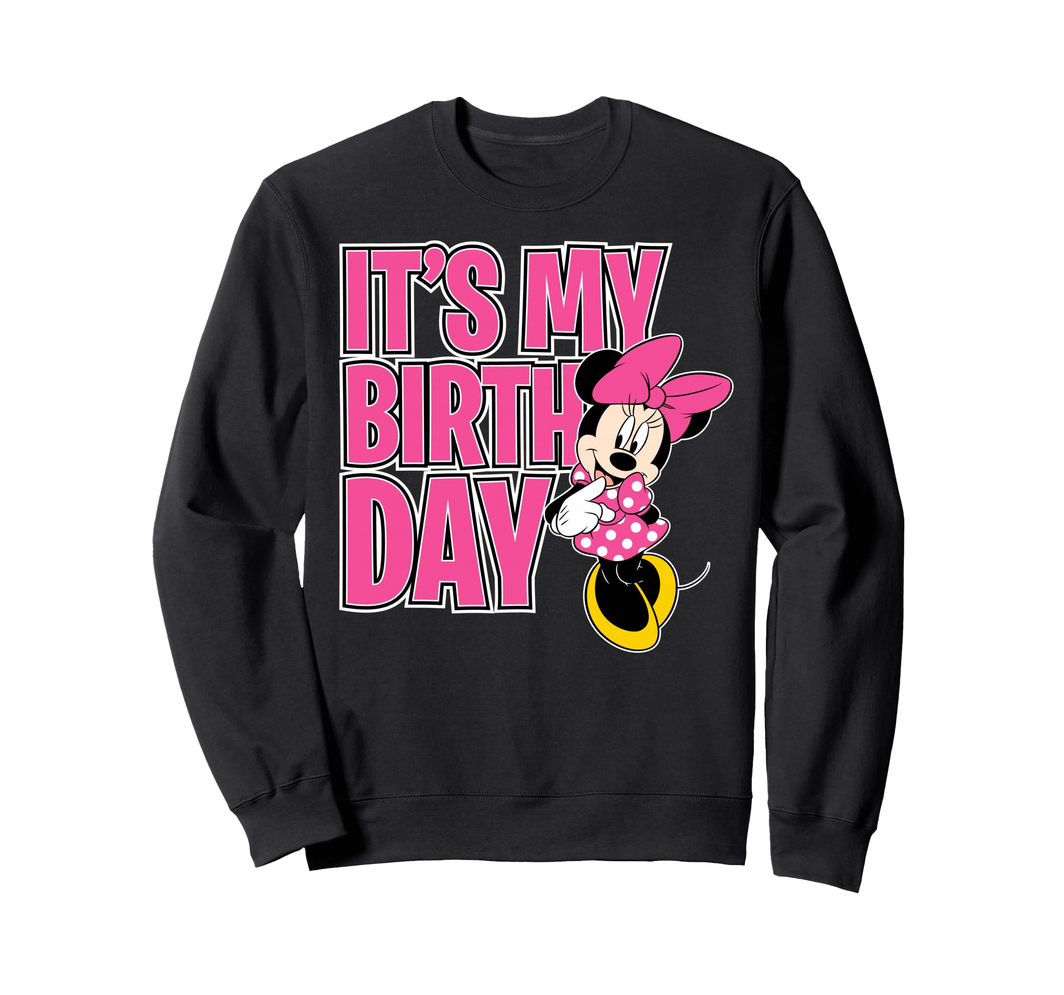 Sweat Minnie Mouse anniversaire pull fille confortable anti irritation - 3